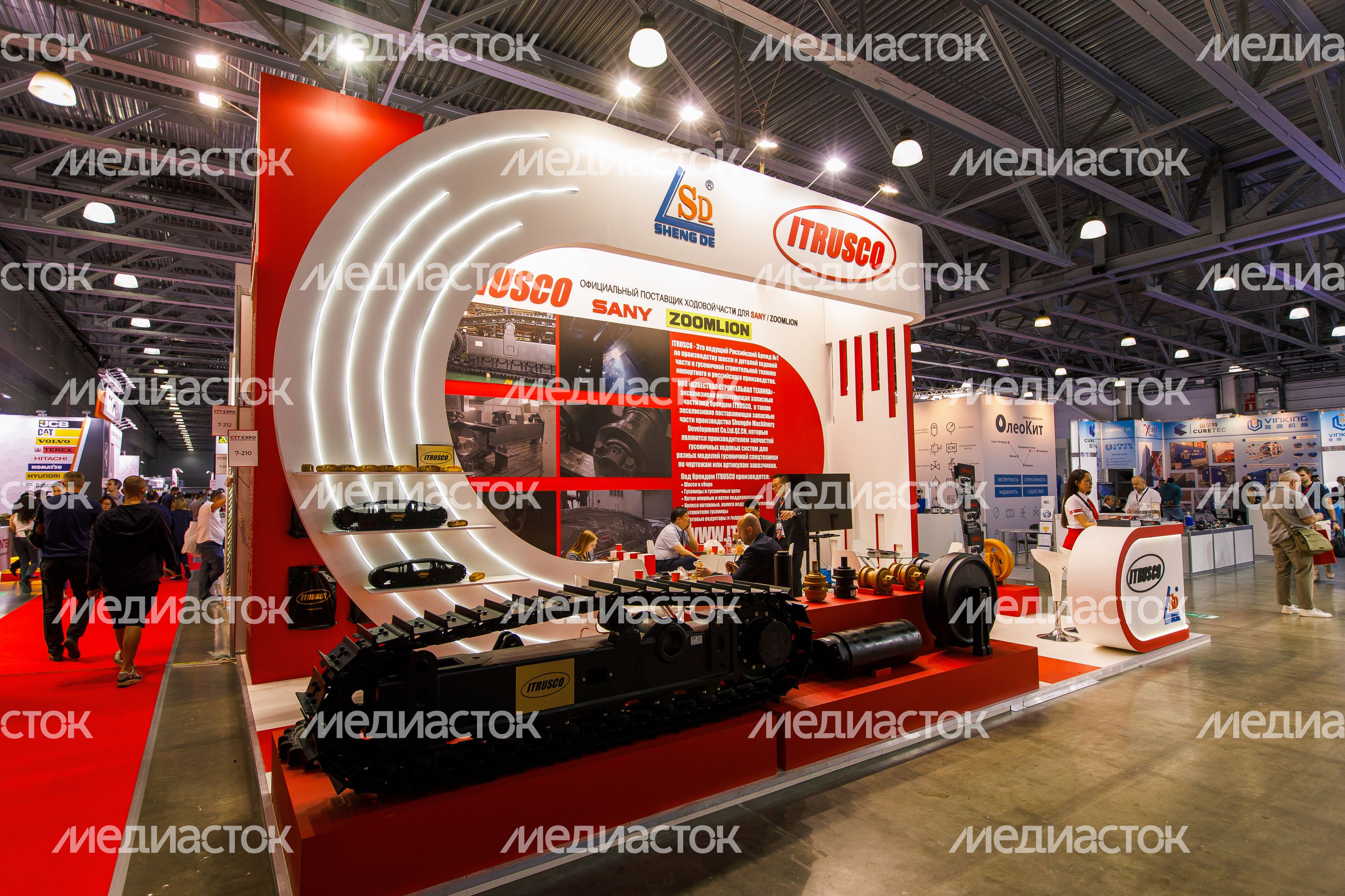 Выставка строительной техники и технологий CTT EXPO в красногорском МВЦ «Крокус Экспо»
