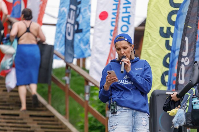 Заплыв на открытой воде Swimcup на Кореневском карьере в Люберцах