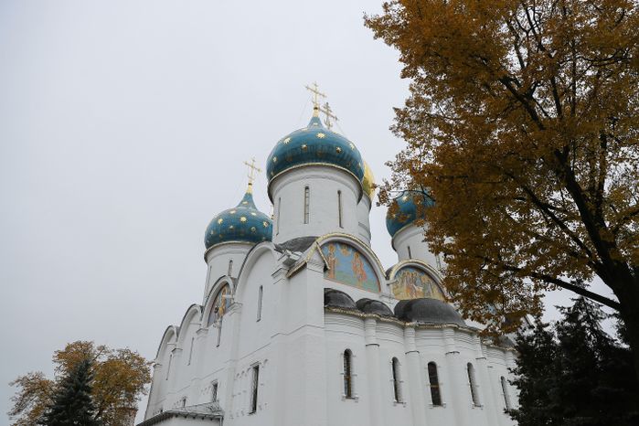 Визит губернатора Подмосковья в Троице-Сергиеву лавру