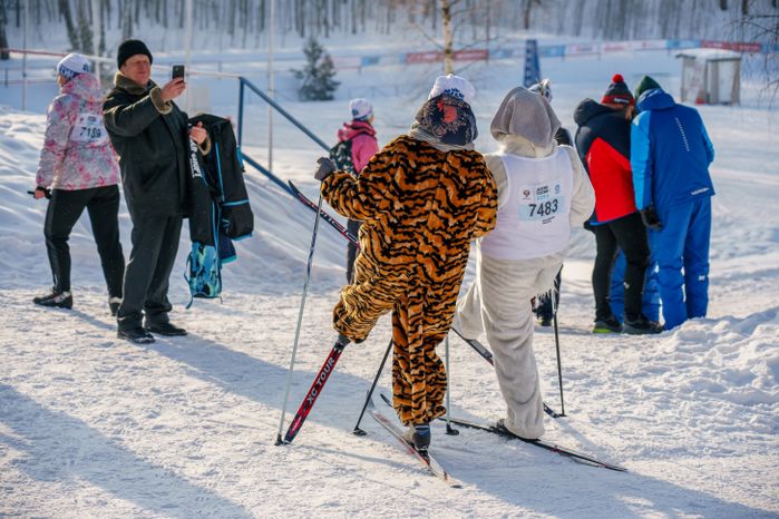 Массовая гонка «Лыжня России-2024» в Химках