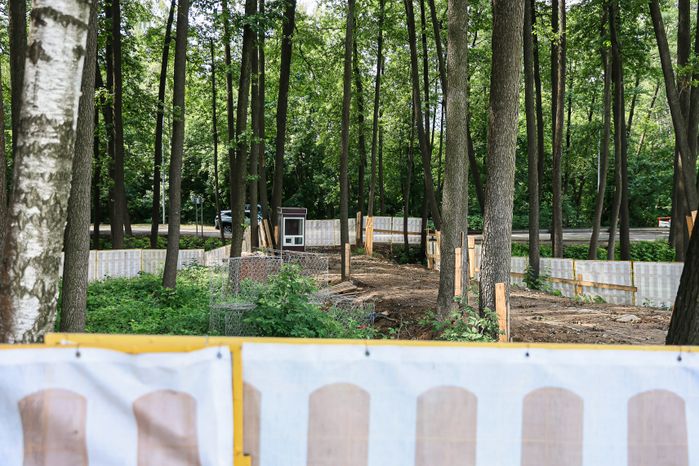 Проверка хода работ по очистке Малаховского озера Губернатором Подмосковья