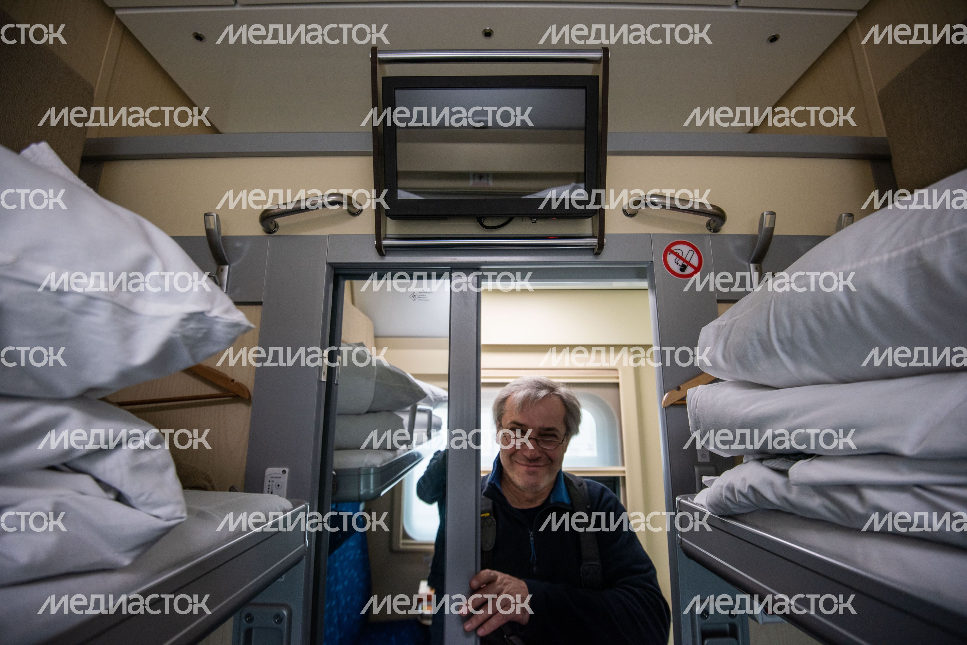 Новый вагон‑купе РЖД с душем и холодильником