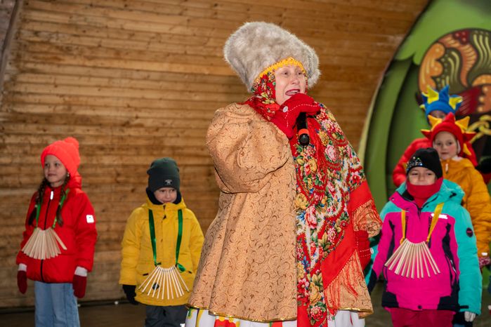 Открытие зимнего сезона в детском городке «Сказочный» Красногорска