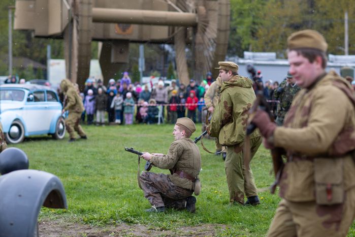 Военно-историческая реконструкция "Третий удар. Освобождение Крыма"