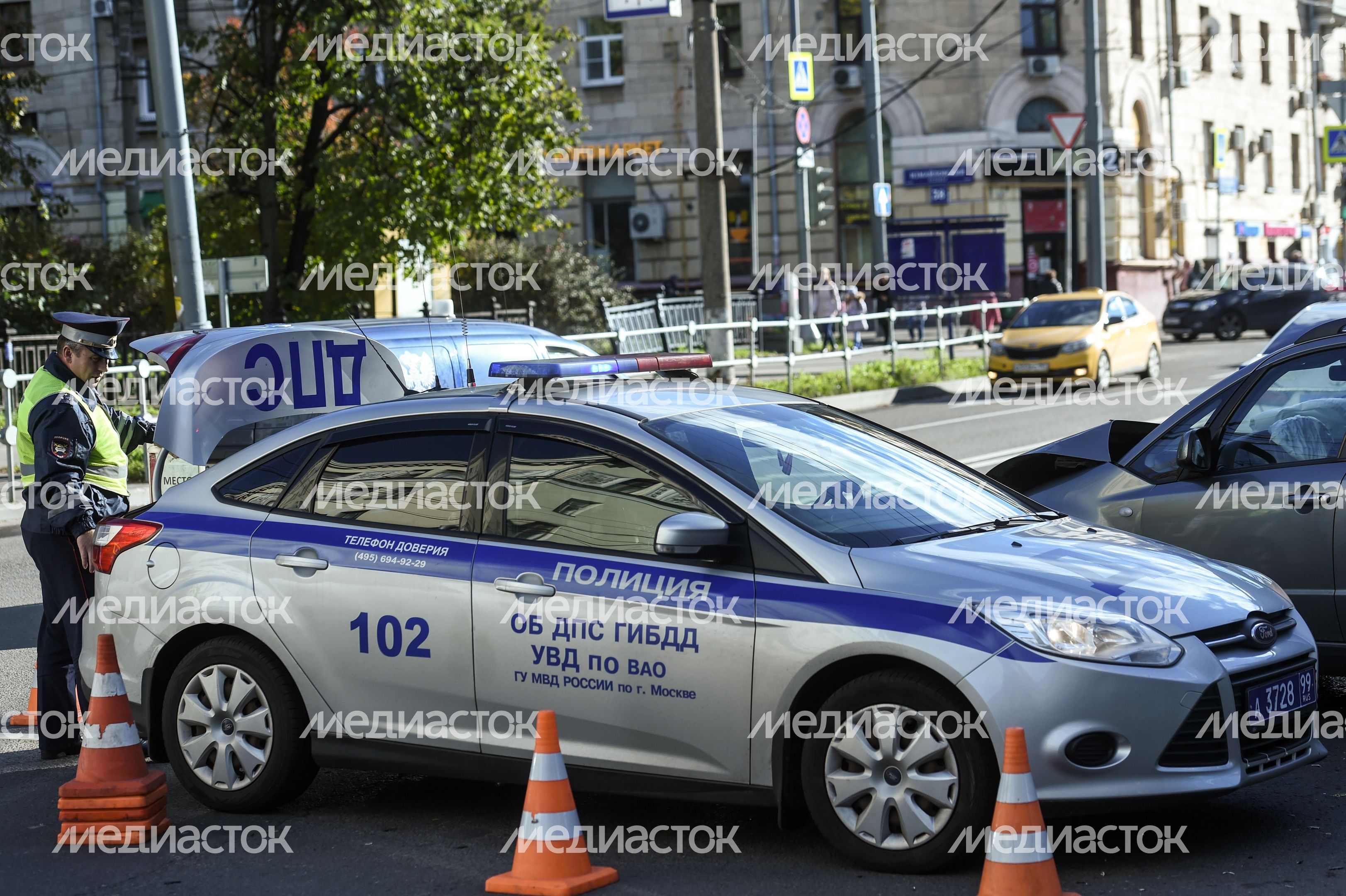 ДТП на востоке Москвы