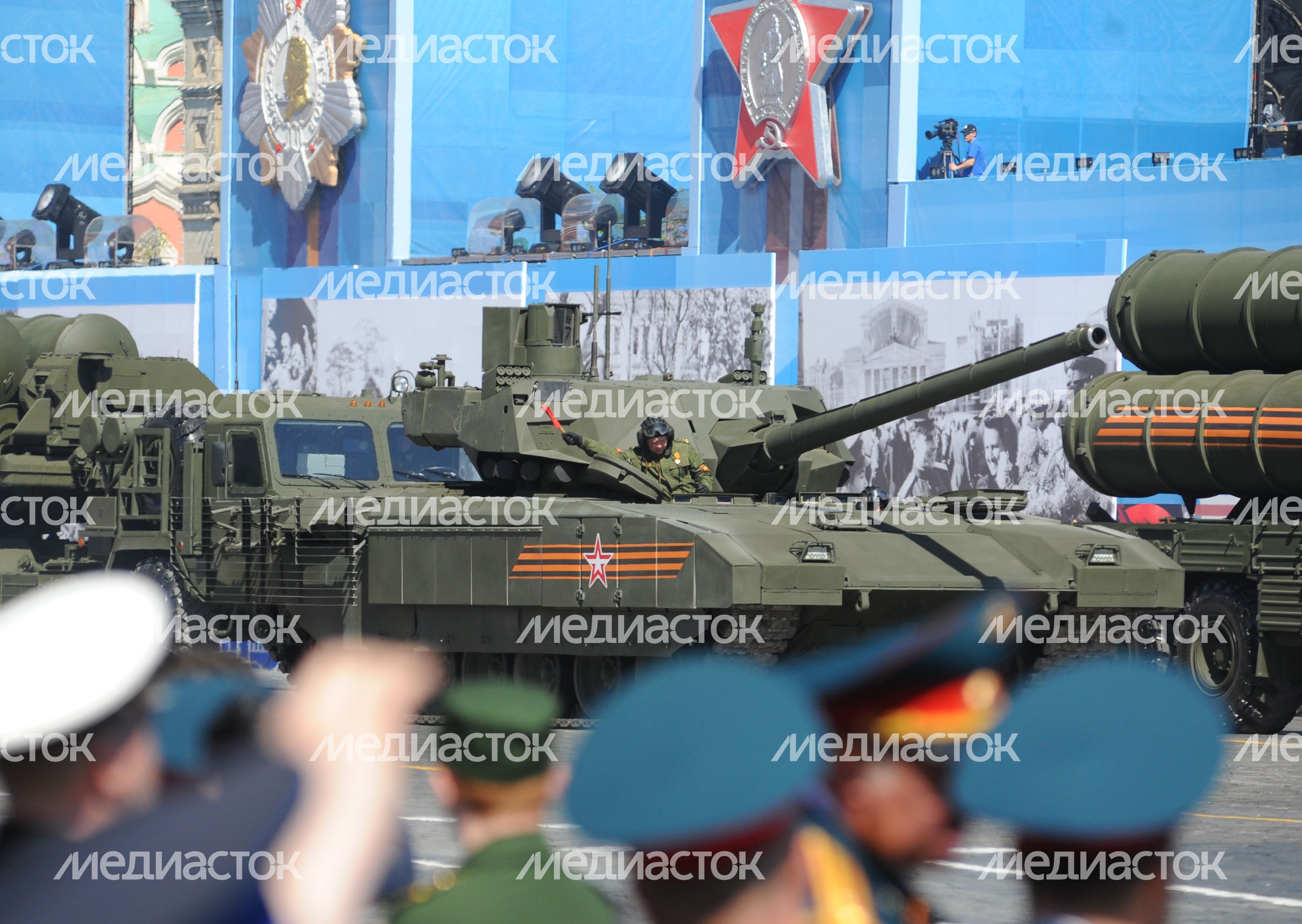 Генеральная репетиция парада Победы на Красной площади