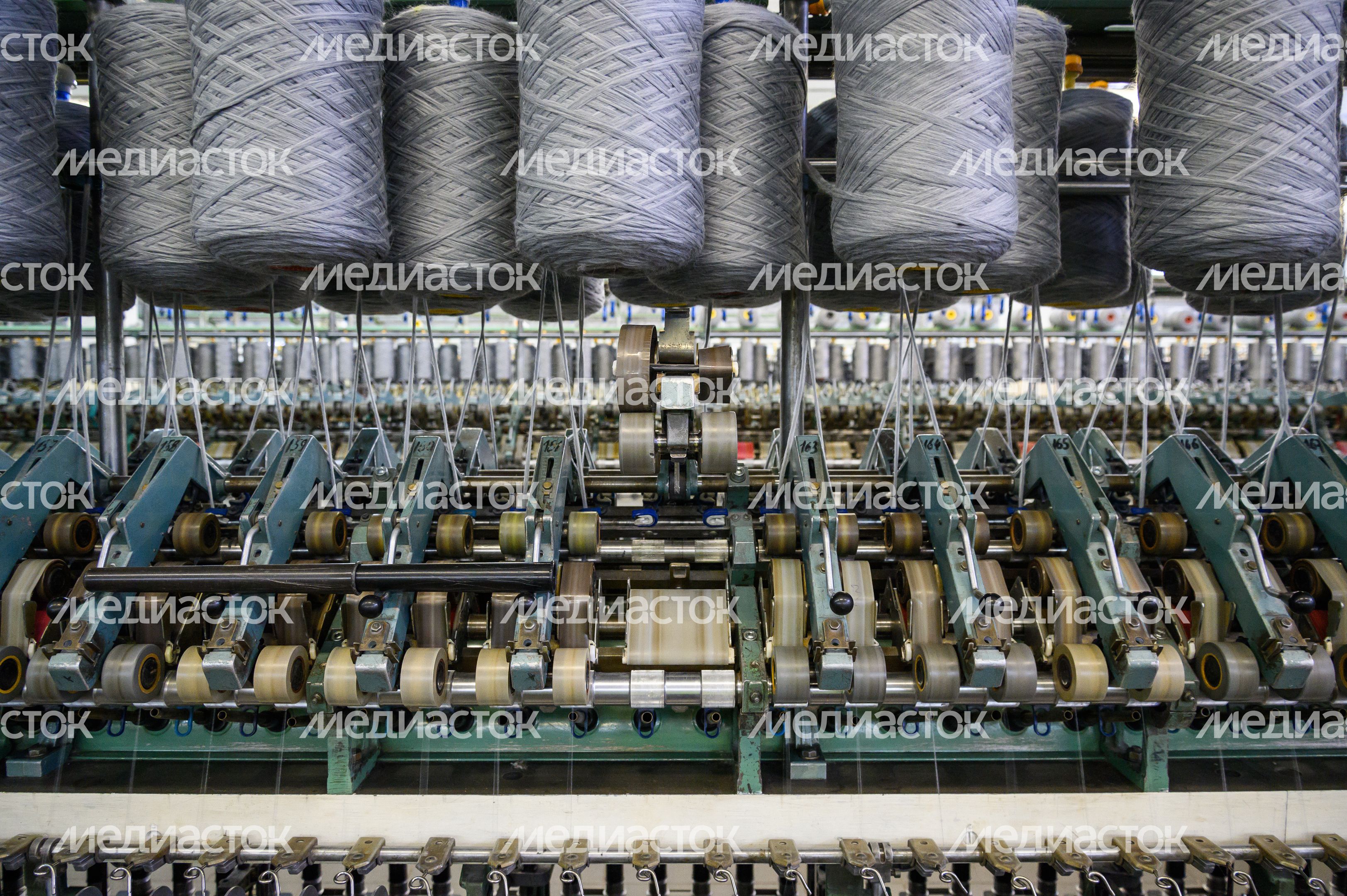 Производство пряжи на фабрике «Пехорский текстиль» в Люберцах Производство пряжи на фабрике «Пехорский текстиль» в Люберцах
