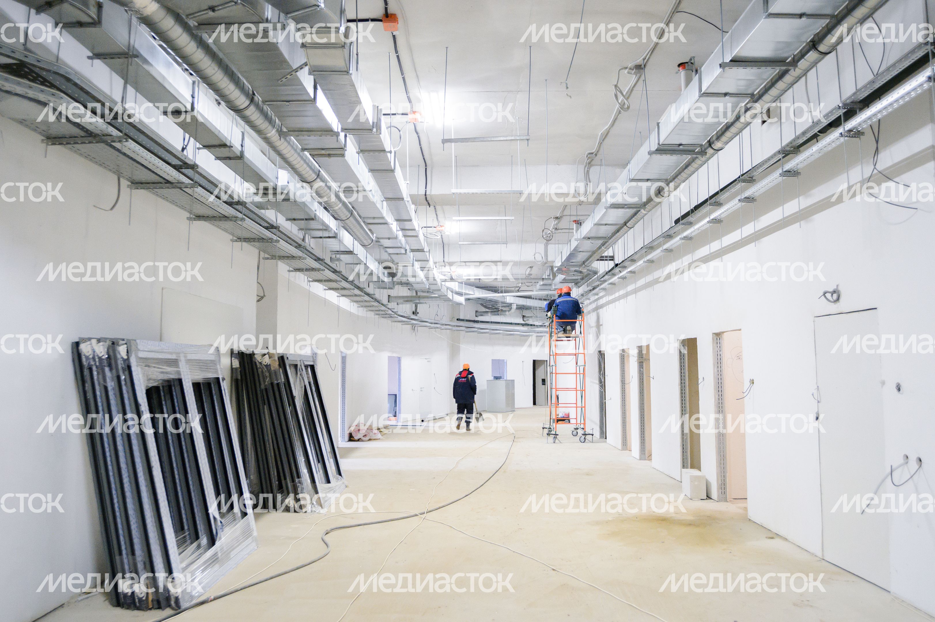 Красногорск. Строительство Красногорской детской областной больницы Красногорск. Строительство Красногорской детской областной больницы