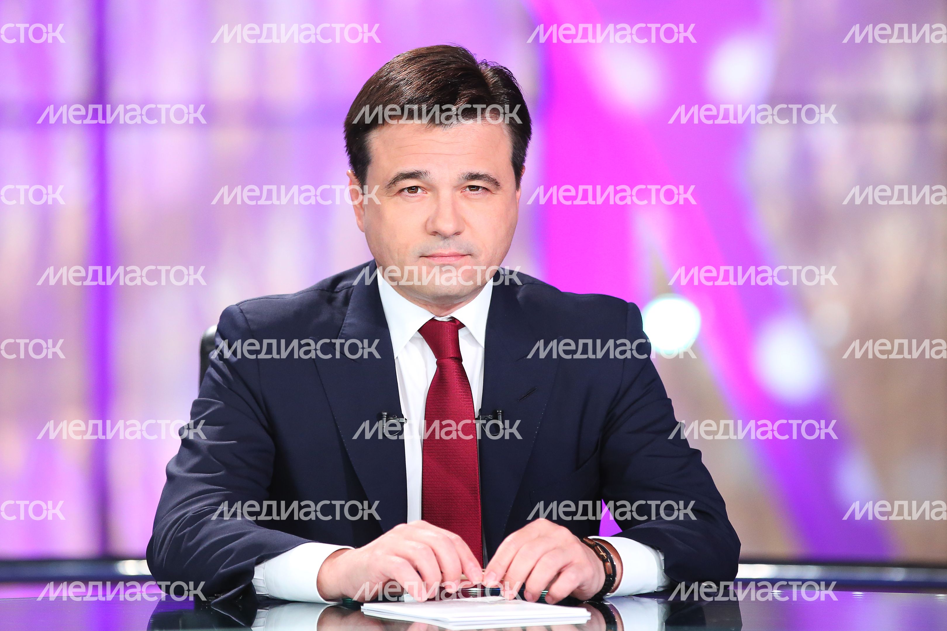 А. Воробьев в прямом эфире телеканала «360° Подмосковье»