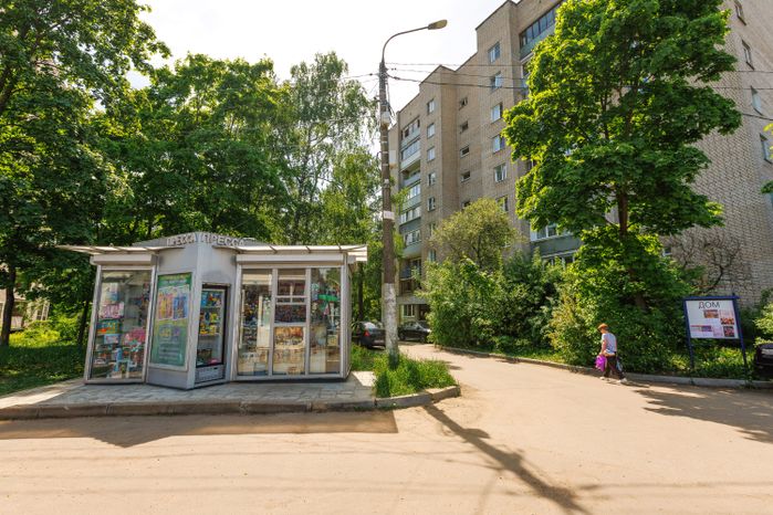 Летние виды поселка Монино округа Щелково