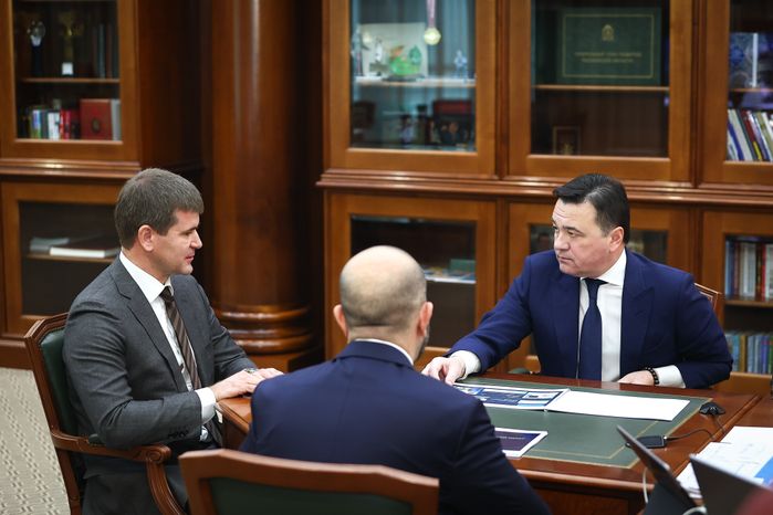 Рабочая встреча Губернатора Подмосковья с Главой Орехово-Зуевского городского округа