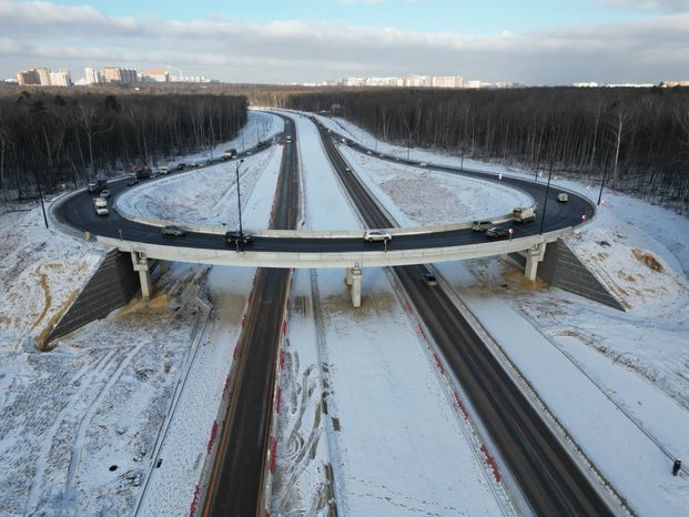 Первый участок Южно-Лыткаринской автомагистрали открыли в Ленинском округе