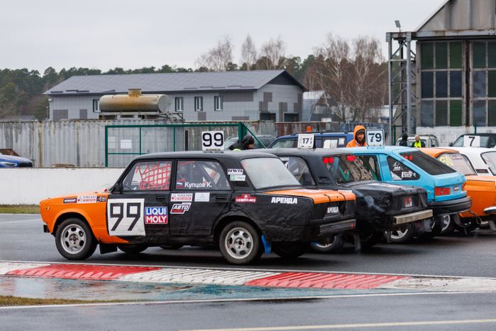 Открытие сезона ралли-кросса на гоночной трассе ADM Raceway в Мячково округа Люберцы