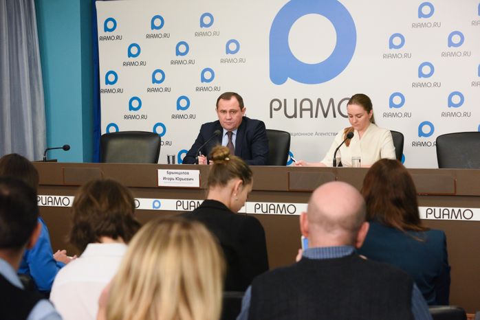 Пресс-конференция председателя Московского областного парламента Игоря Брынцалова, посвященная итогам работы Думы за 2019 год