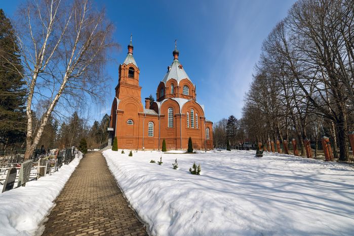 Церковь Успения Пресвятой Богородицы в поселке Тучково Рузского округа