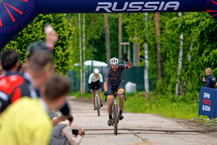 Первый велозаезд серии Gran Fondo Gravel Race в парке Малевича Одинцовского округа