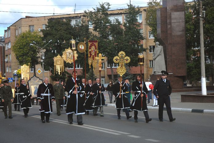 Крестный ход в Егорьевске