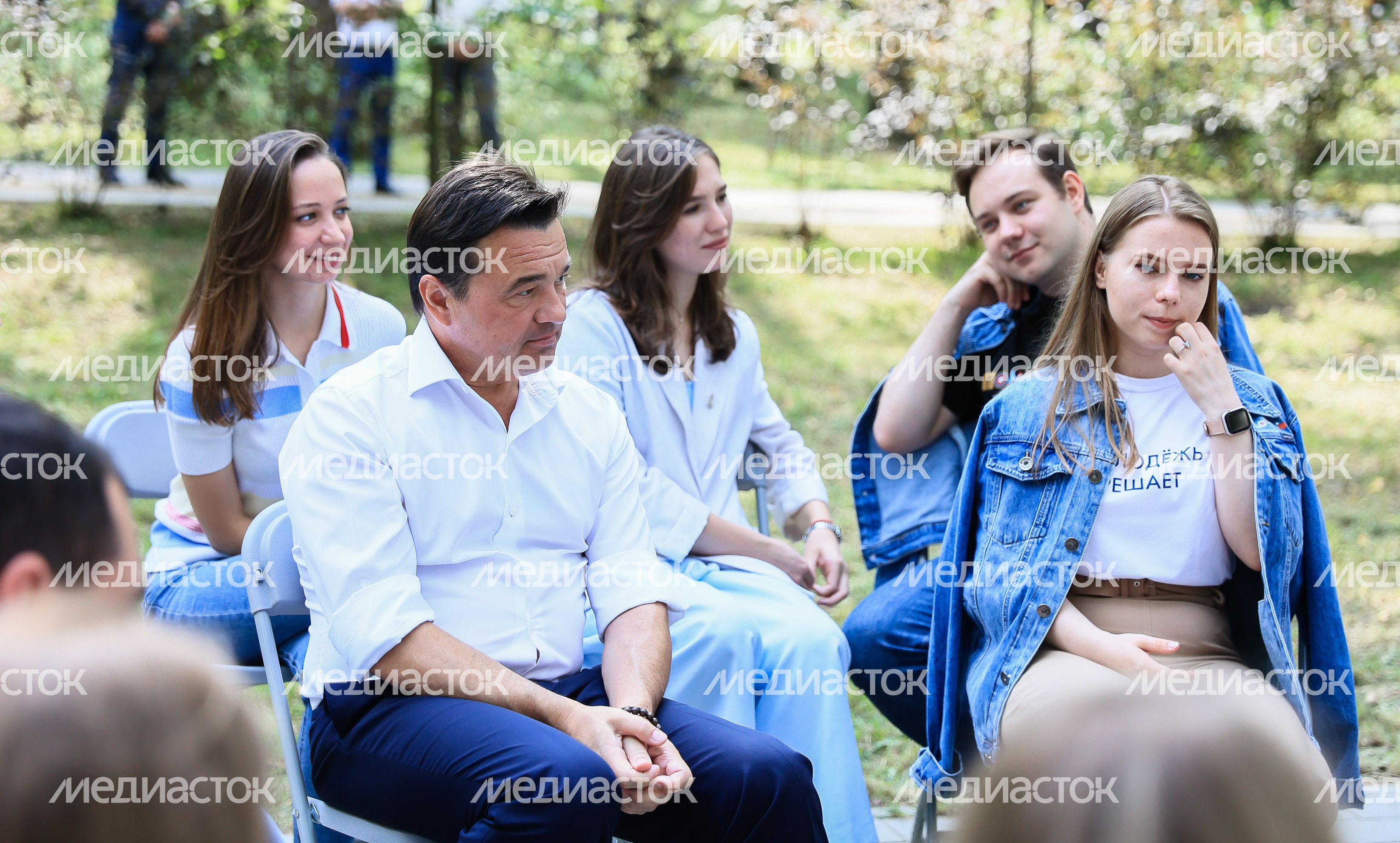 Встреча Губернатора Подмосковья с руководителями молодёжных организаций в Люберцах Встреча Губернатора Подмосковья с руководителями молодёжных организаций в Люберцах