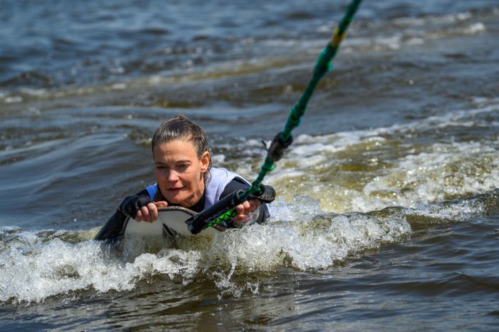 Чемпионат Московской области по серфингу на Пироговском водохранилище в Долгопрудном