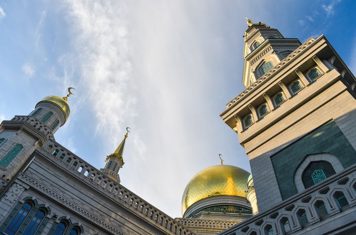 Утренняя молитва по случаю праздника Курбан-Байрам