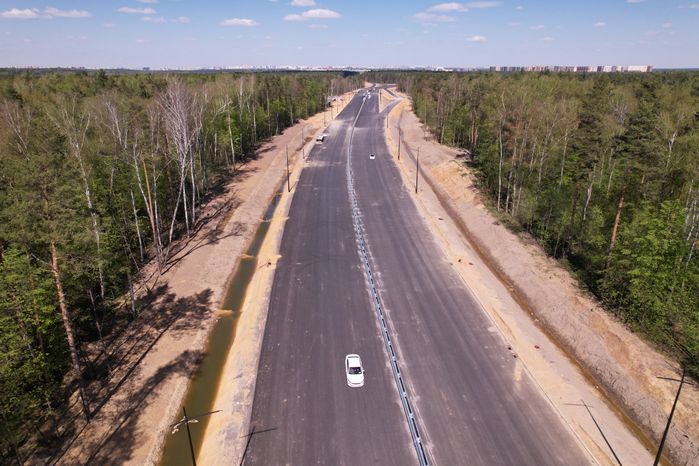 Строительство двух участков Южно-Лыткаринской автодороги