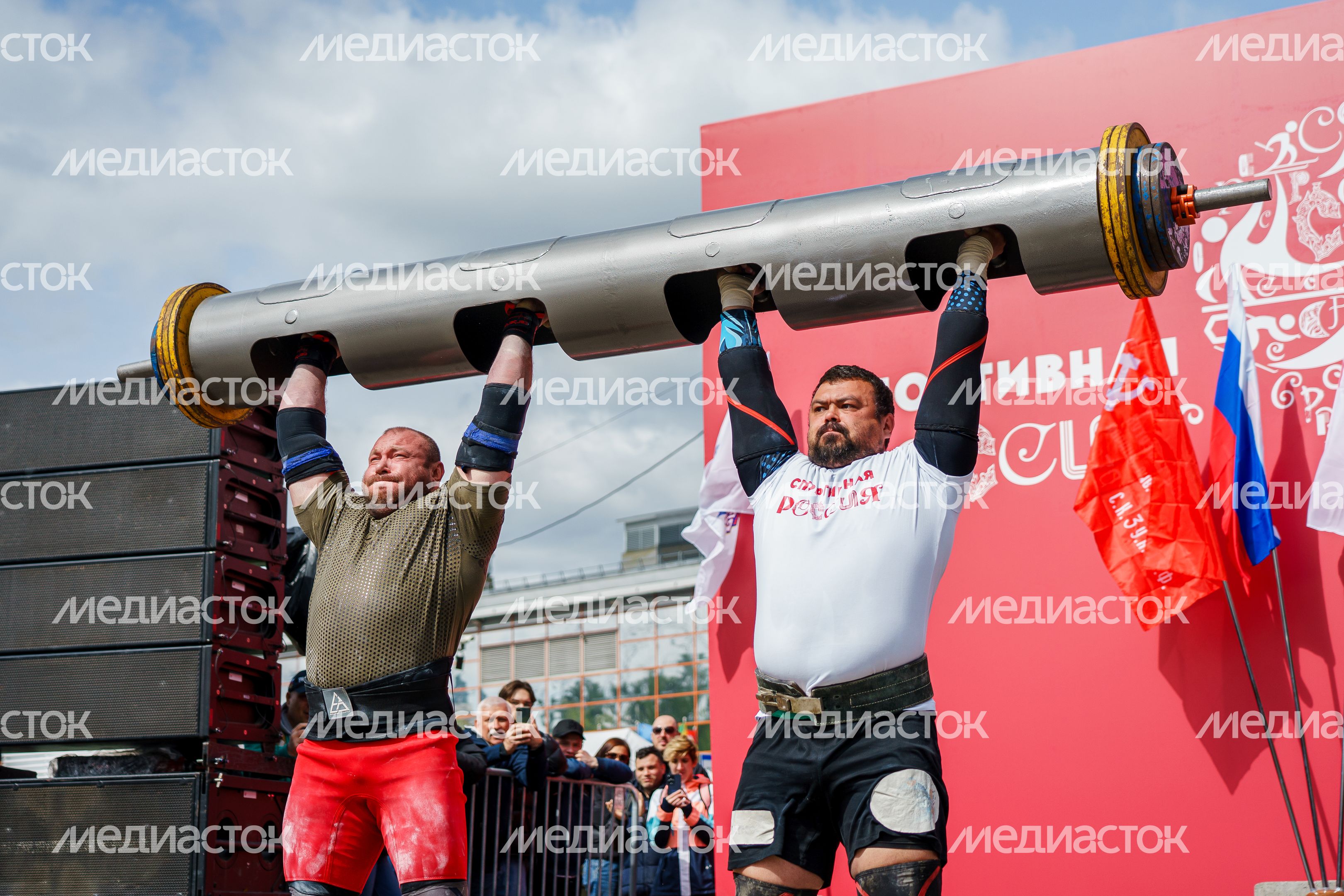 Богатыри на международной выставке-форуме "Россия"