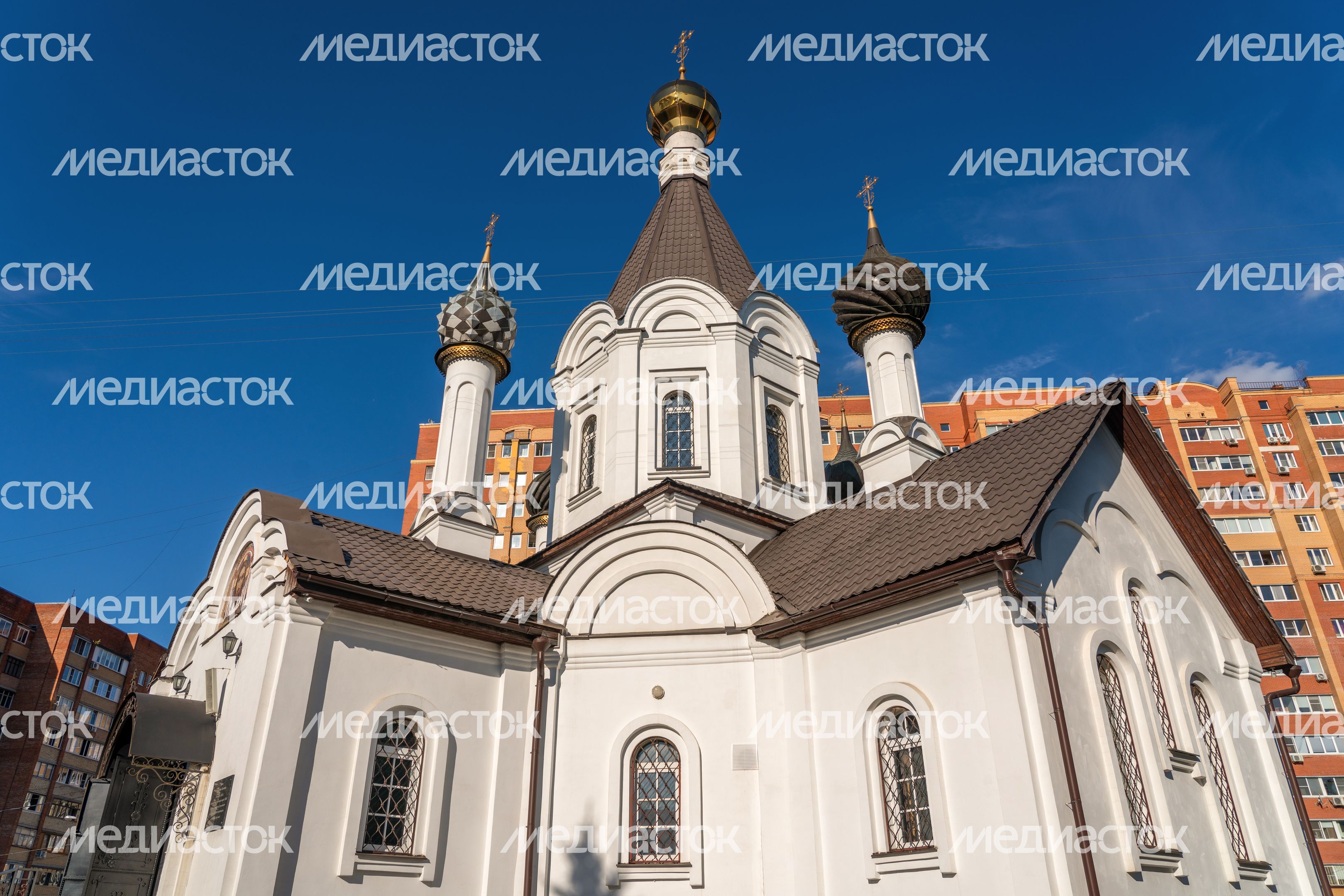Церковь Рождества Христова в микрорайоне Центральный в Домодедово Церковь Рождества Христова в микрорайоне Центральный в Домодедово