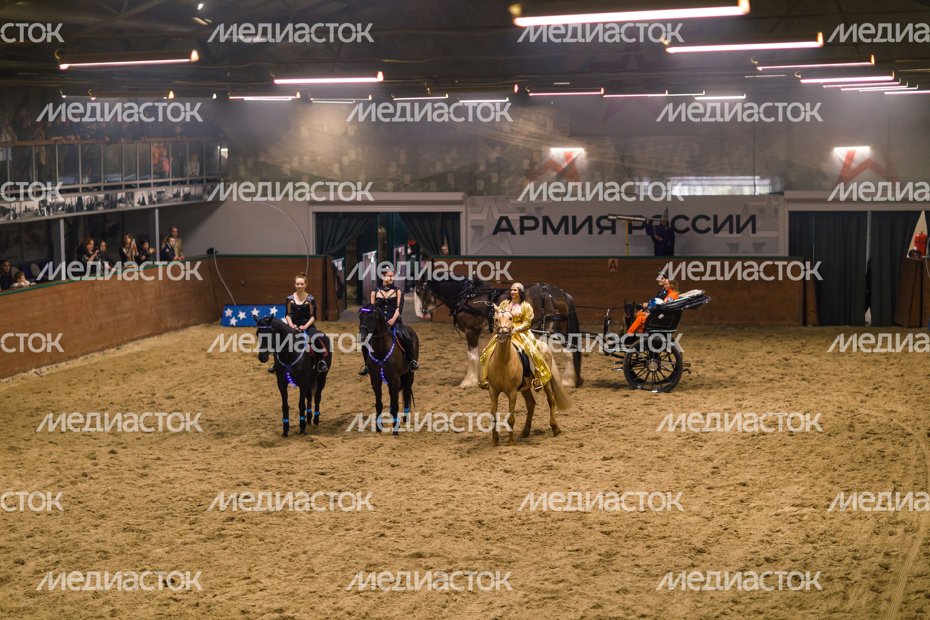 Конное представление «Дыхание звезд» в парке «Патриот»