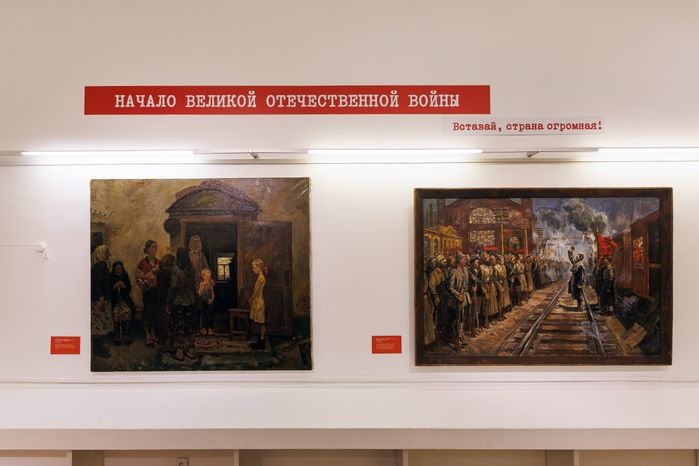 Выставка «Путь к Победе», посвященная ключевым битвам Великой Отечественной войны, в Химках
