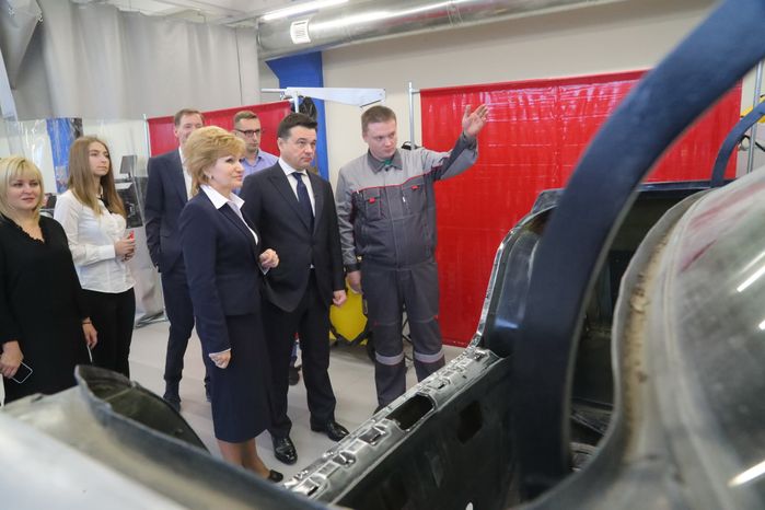 Рабочий визит губернатора Подмосковья в Клин