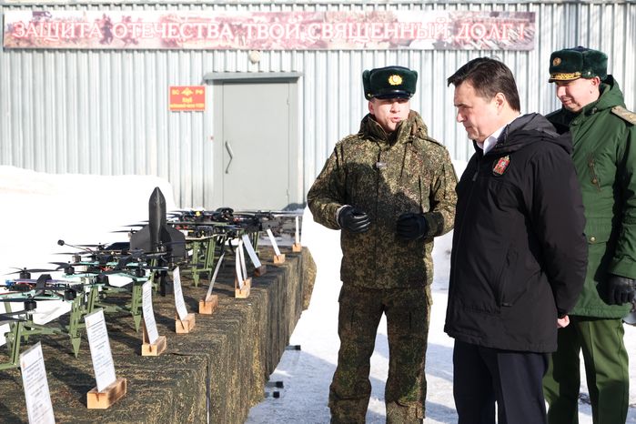 Андрей Воробьев поздравил военнослужащих 45-й отдельной гвардейской инженерной бригады