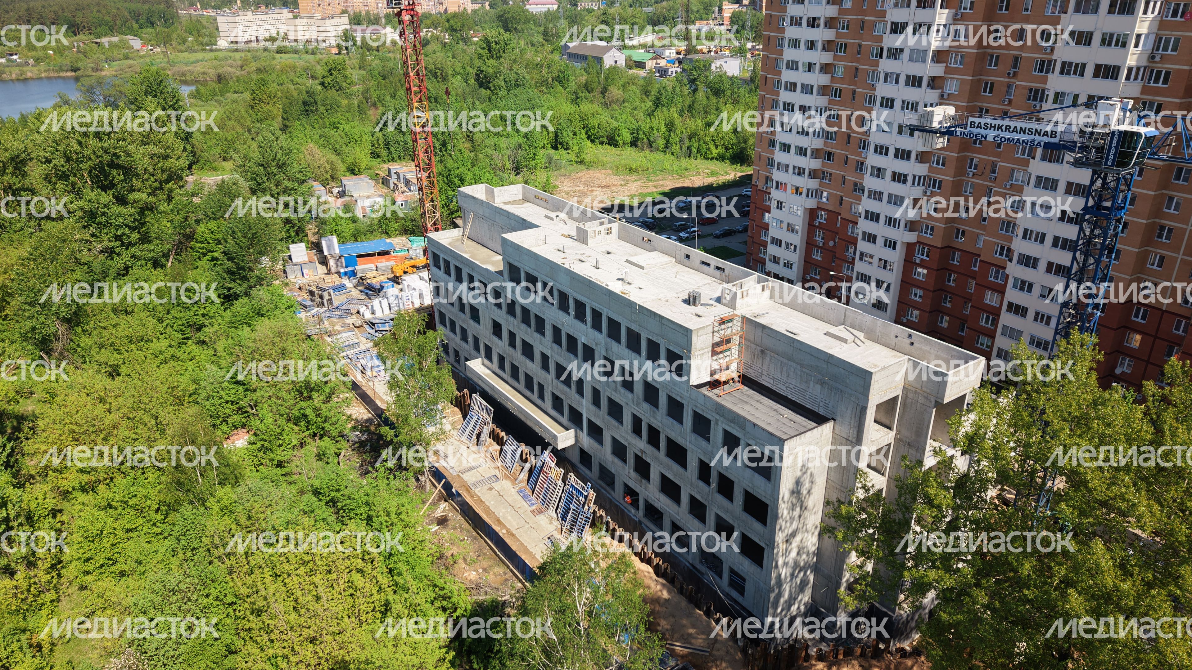 Строительство современной поликлиники для детей и взрослых в г. Голицыно Одинцовского округа