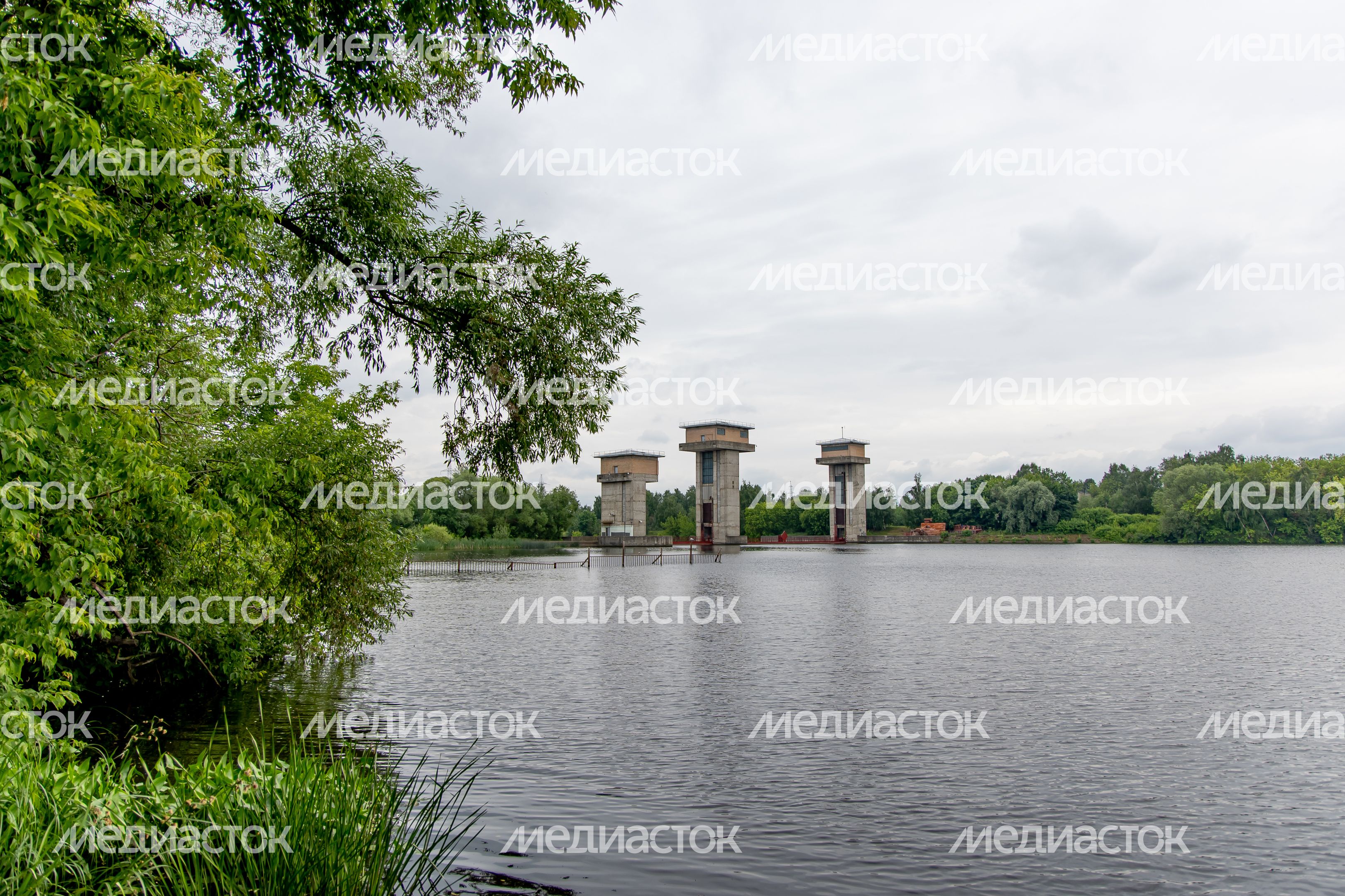 Андреевская плотина в Лыткарино Андреевская плотина в Лыткарино