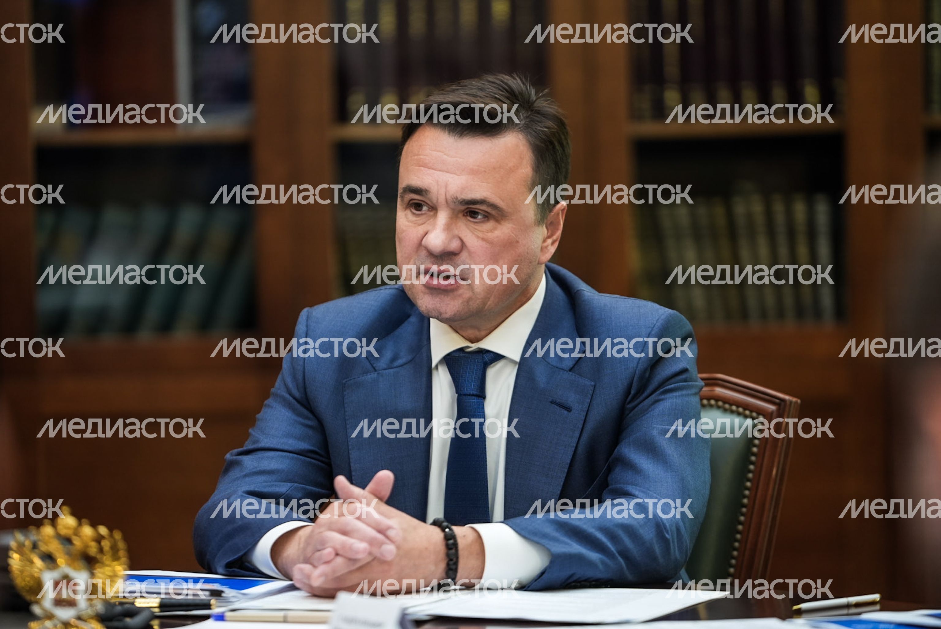 Андрей Воробьев обсудил приоритетные направления сотрудничества с представителями ПАО «Газпром»