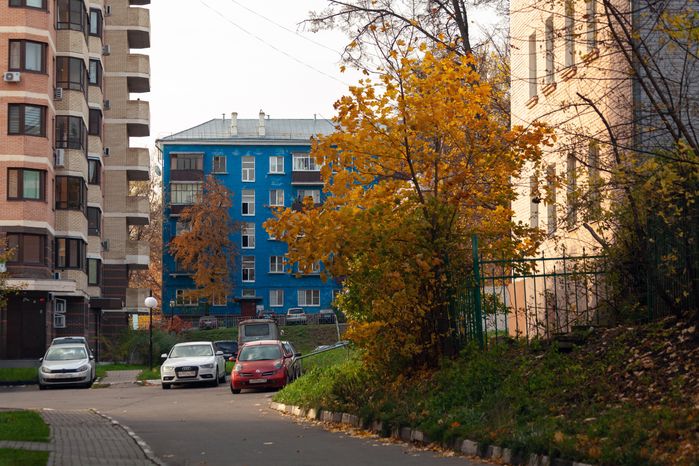 Осенние виды города  Дзержинский округа Люберцы