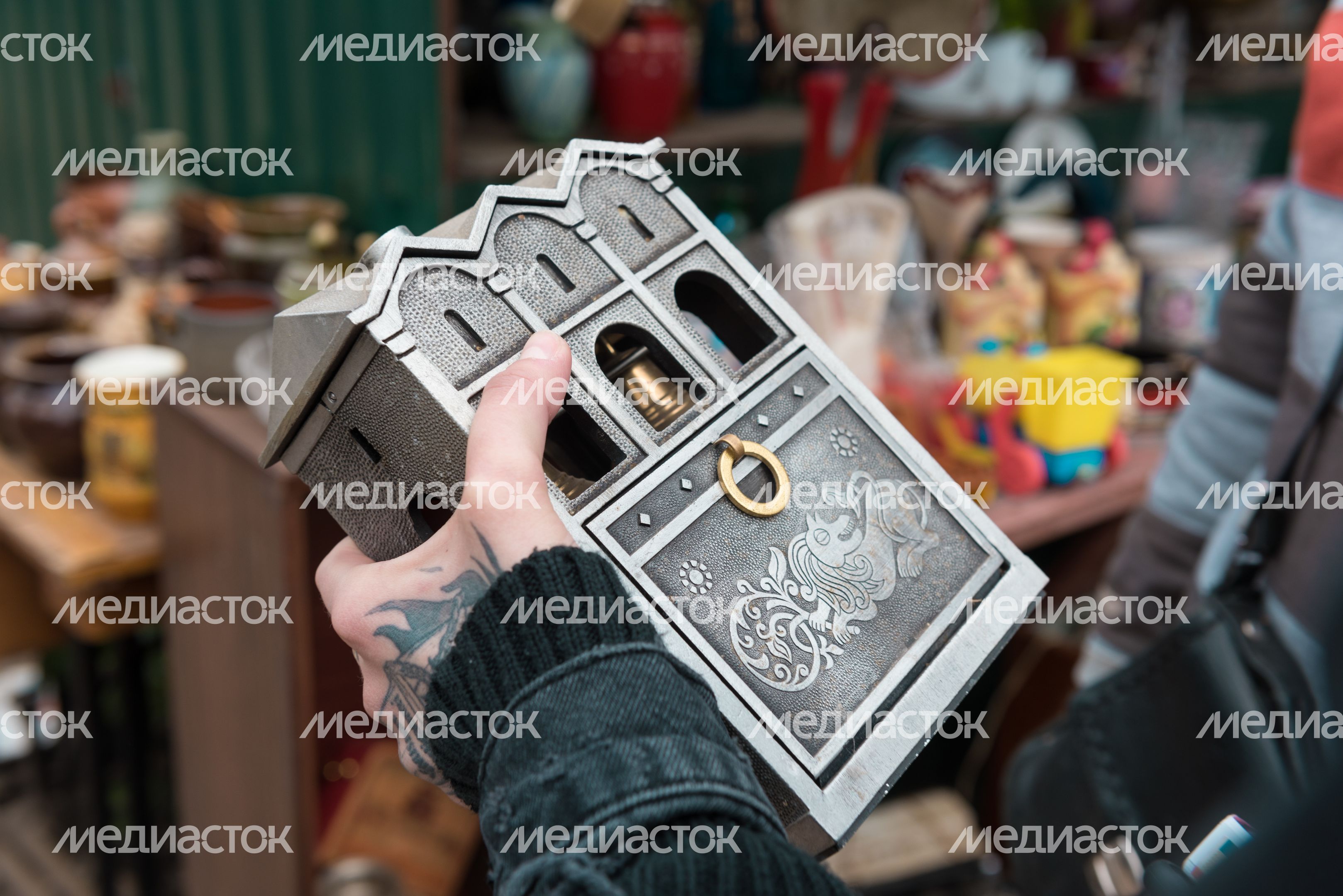 Блошиный рынок «Левша» в Новоподрезково