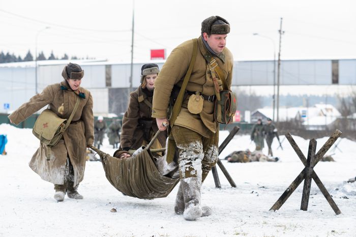 Мытищи. Военно-историческая реконструкция «Разгром немецких войск под Москвой»