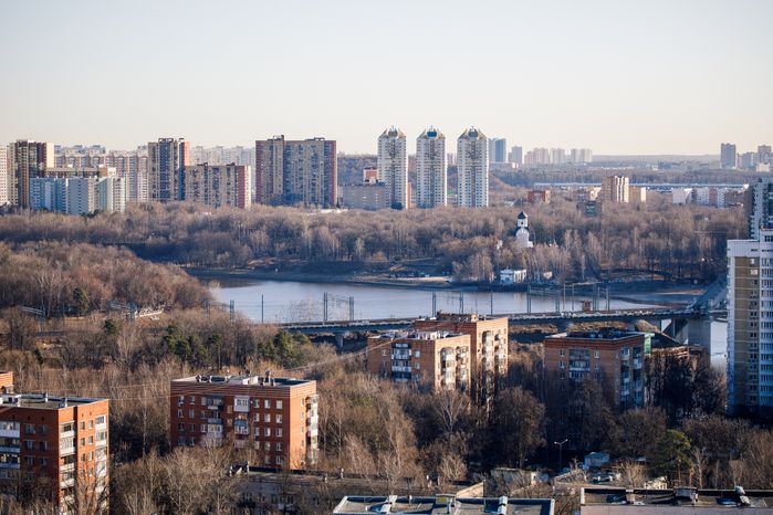 Весенние виды города Химки