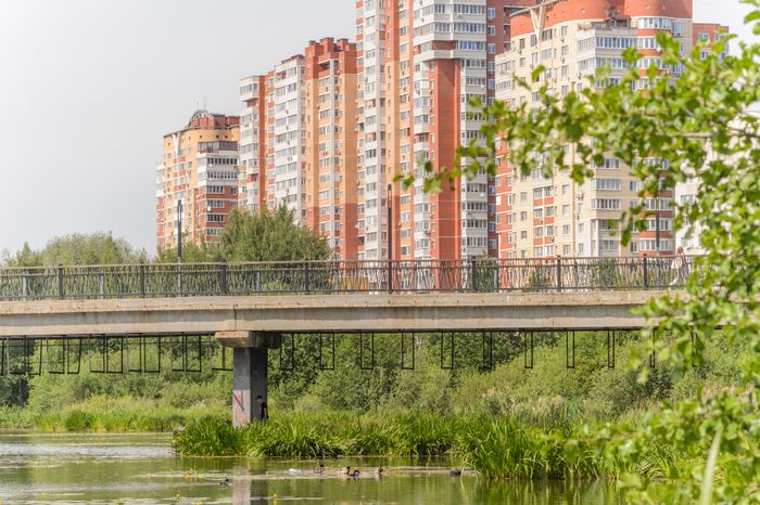 Мост Влюбленных в Балашихе