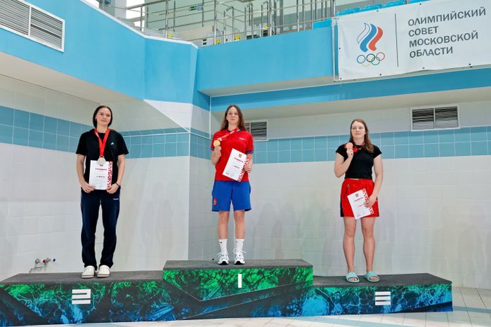 Награждение победителей Чемпионата Московской области по плаванию в Рузе