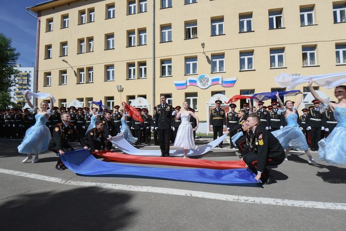 Последний звонок в Московском президентском кадетском училище имени М.А. Шолохова, 1 часть