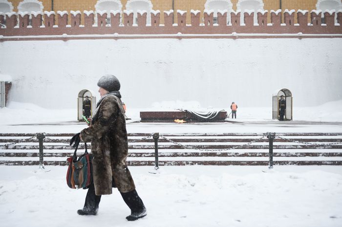 Рекордный снегопад в Москве и Подмосковье