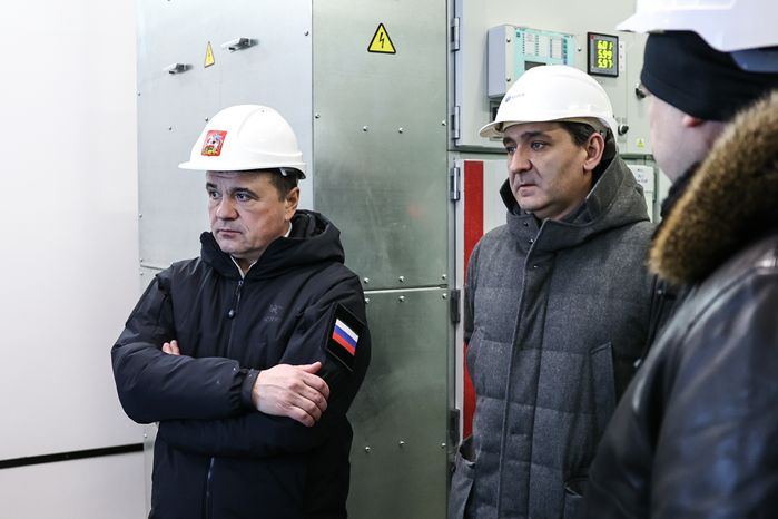 Андрей Воробьев дал старт работе обновленной подстанции "Дарьино" в Одинцовском г.о.