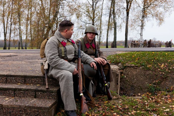 Военно-исторический фестиваль «Москва за нами. 1941 год» на Бородинском поле