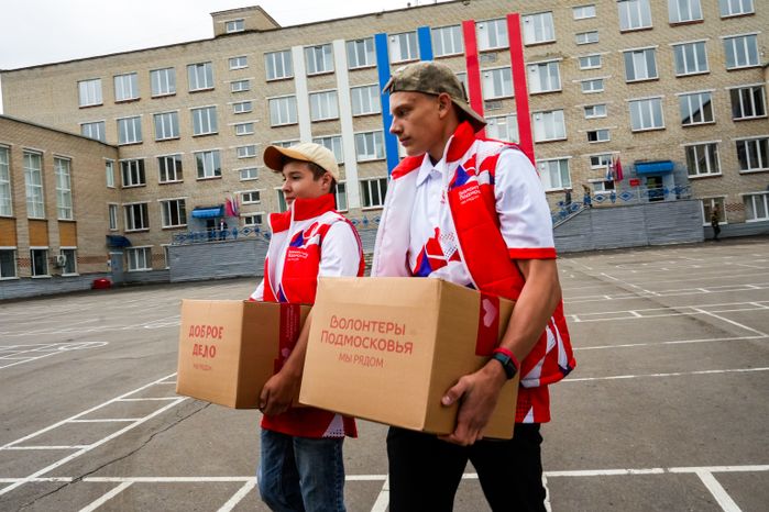 От центра «Витязь» на фронт была отправлена очередная фура
