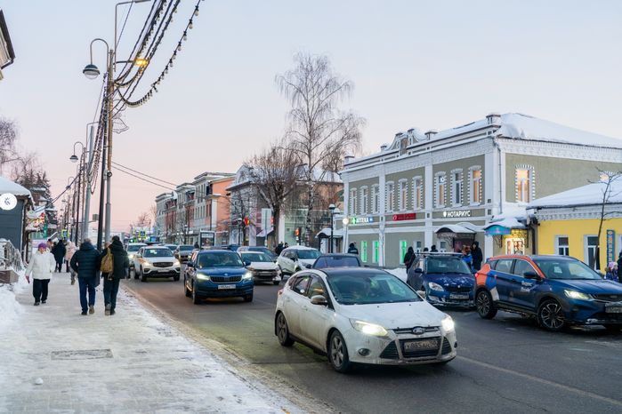 Зимние виды Звенигорода