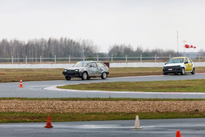 Открытие сезона ралли-кросса на гоночной трассе ADM Raceway в Мячково округа Люберцы