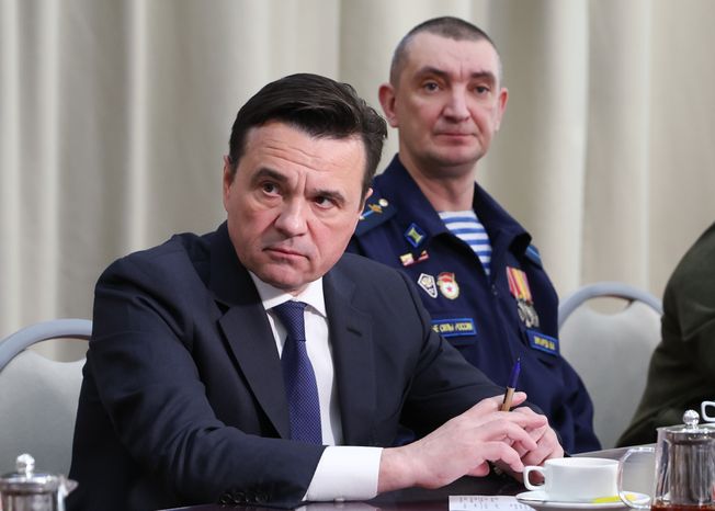 Андрей Воробьев и Анна Цивилева встретились с участниками СВО
