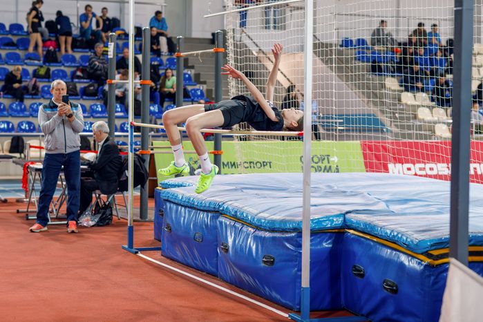 Спортивное соревнование Московской области по легкой атлетике в помещении в Щелково