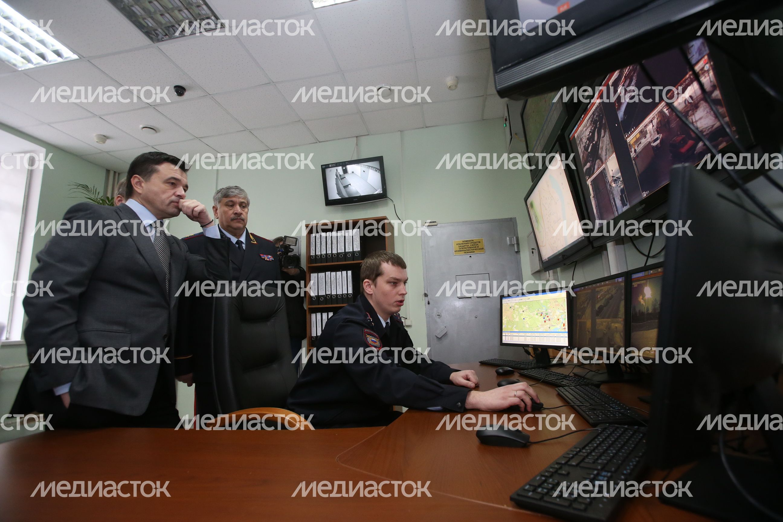 Губернатор посетил с рабочим визитом Красногорск
